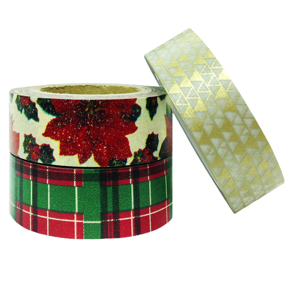 Wrapables Tis The Season Washi Masking Tape (Set of 3)
