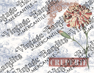 Floral Collage - Digital File