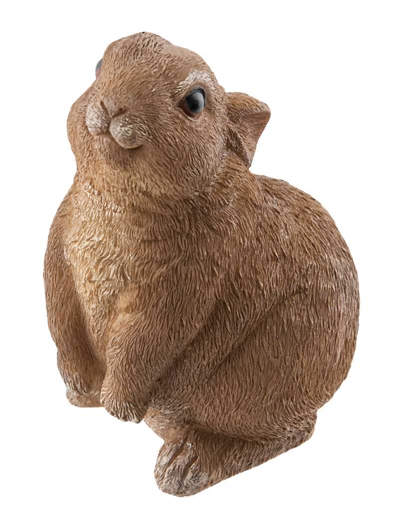 Brown Resin Bunny