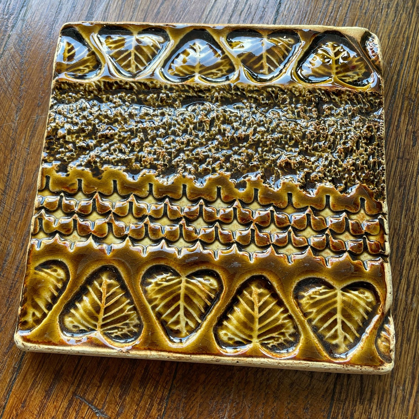 Natural Pattern Handmade Ceramic Tile