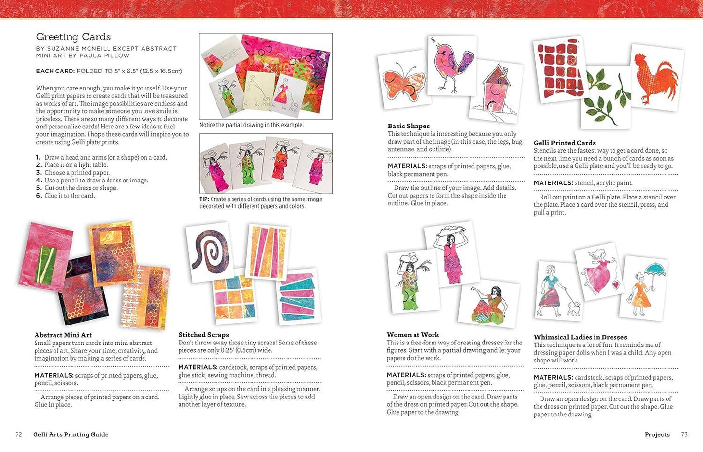 Gelli Arts® Printing Guide - Printing Without a Press