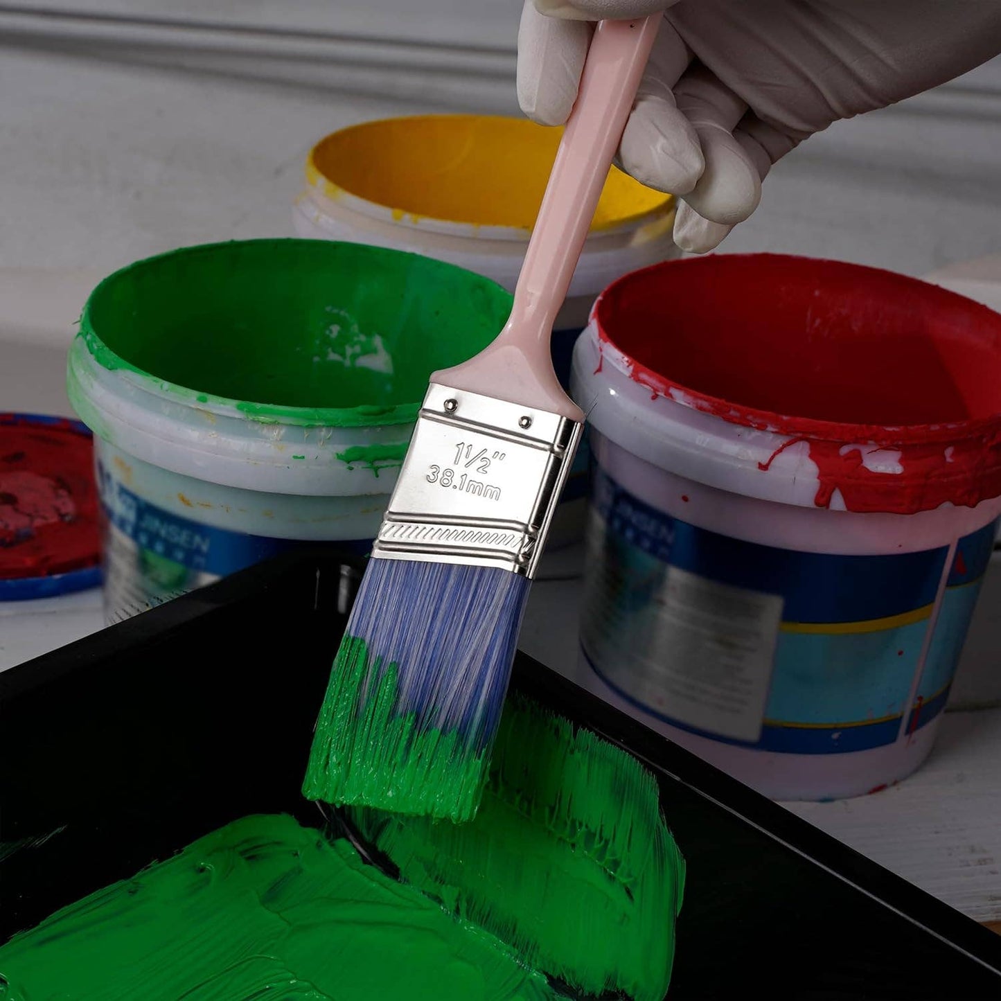 Paint Brushes, Pastel Colors
