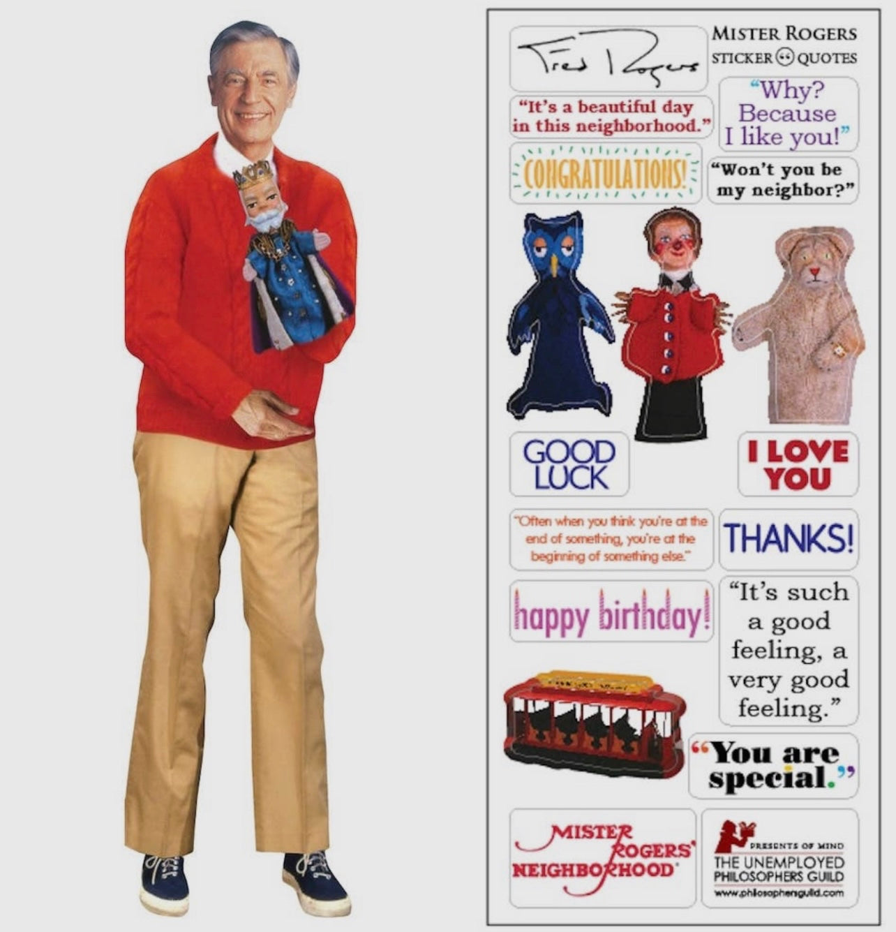 Mr. Rogers Note Card
