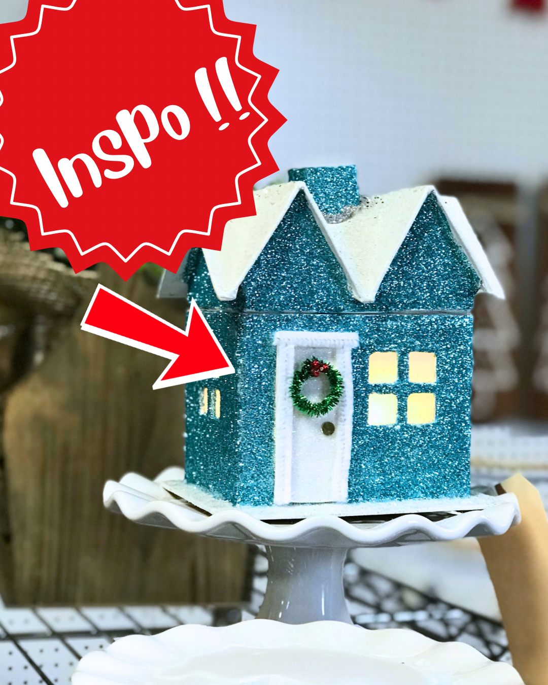 Craft Your Own Glitter House