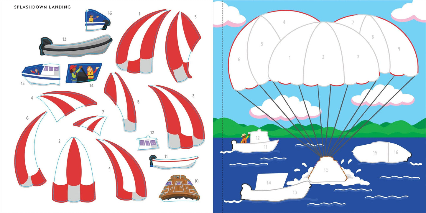 My First Color-By-Sticker Book - Outer Space