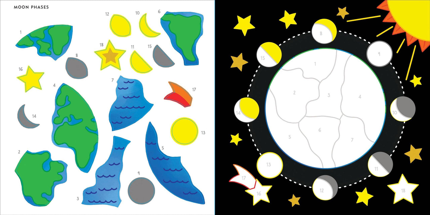My First Color-By-Sticker Book - Outer Space