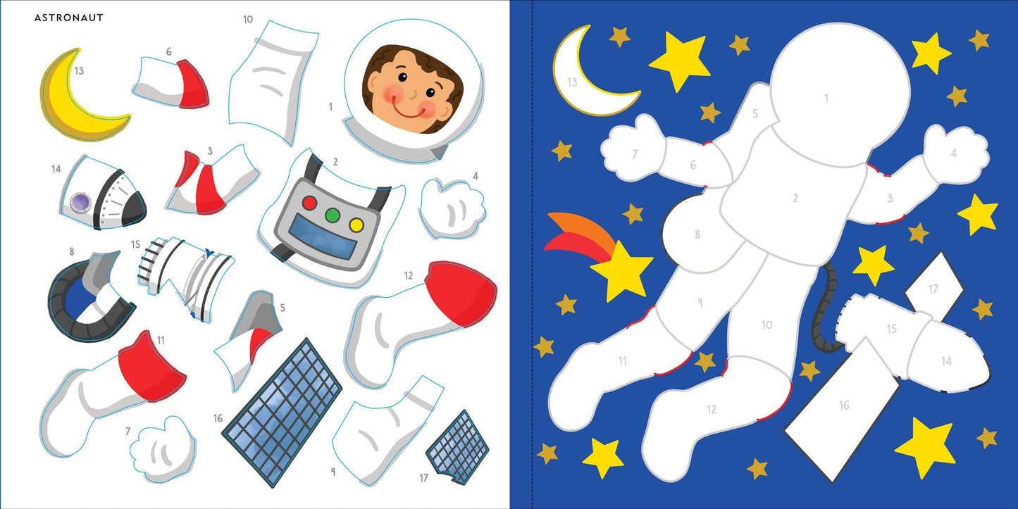 My First Color-By-Sticker Book - Outer Space