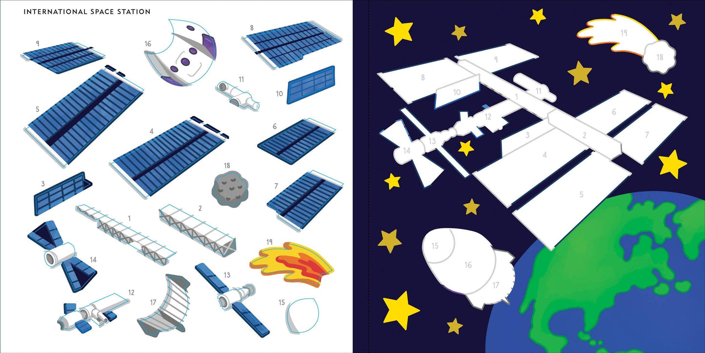 My First Color-By-Sticker Book - Outer Space