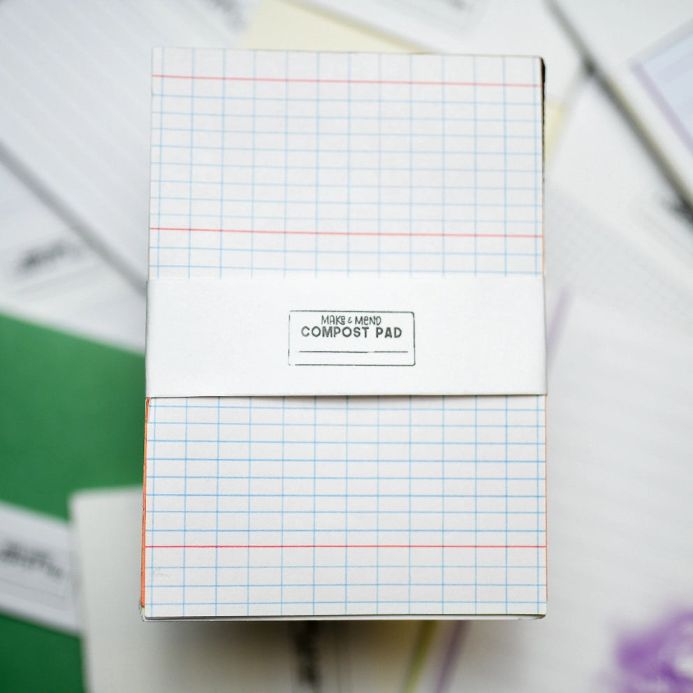 3.5 x 5 compost paper pad