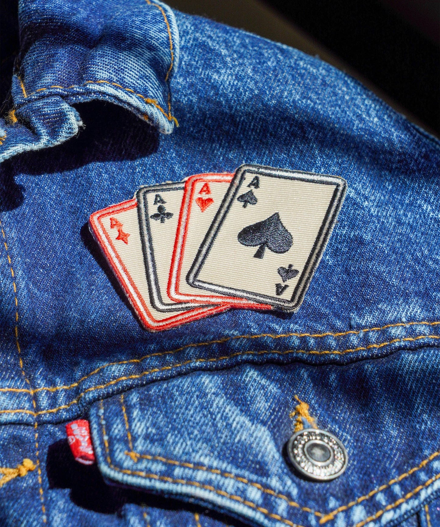 Four of a Kind Embroidered Patch