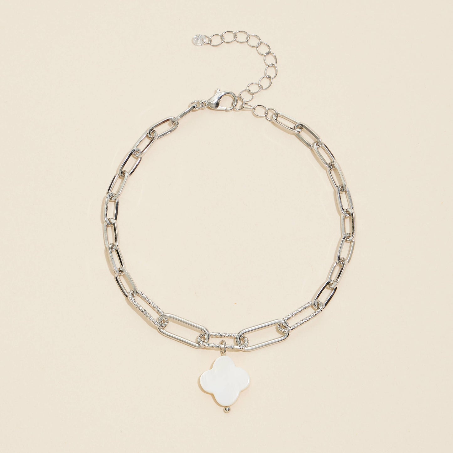 MOP Charm Chain Linked Anklet