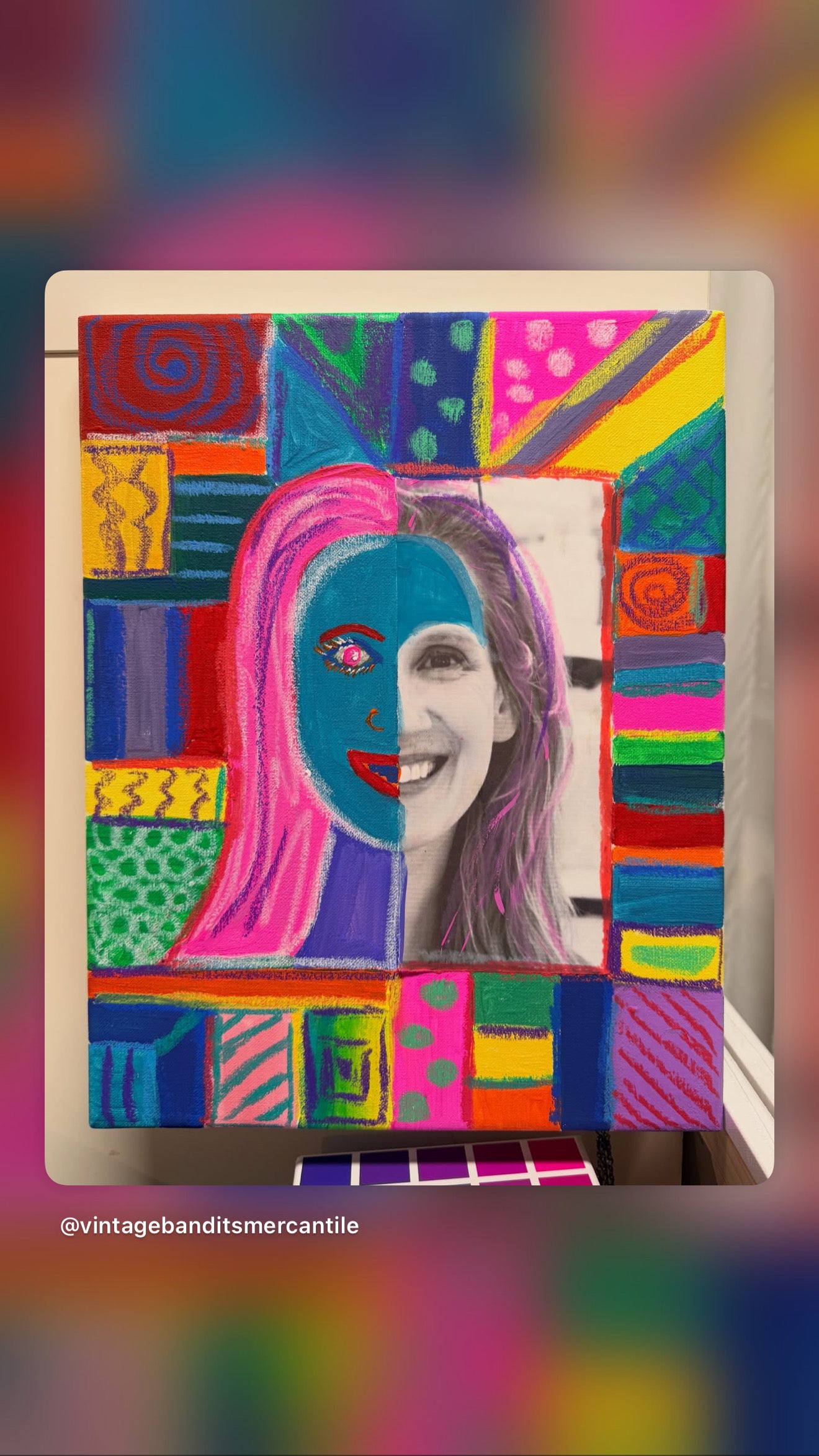 🎨 Tween POP ART SELF-PORTRAIT WORKSHOP 7/7/26