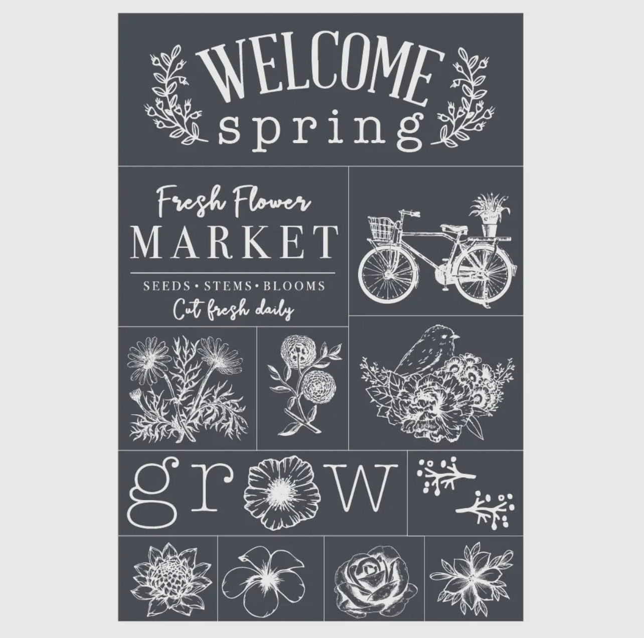 Makers Studio Adhesive Mesh Stencils