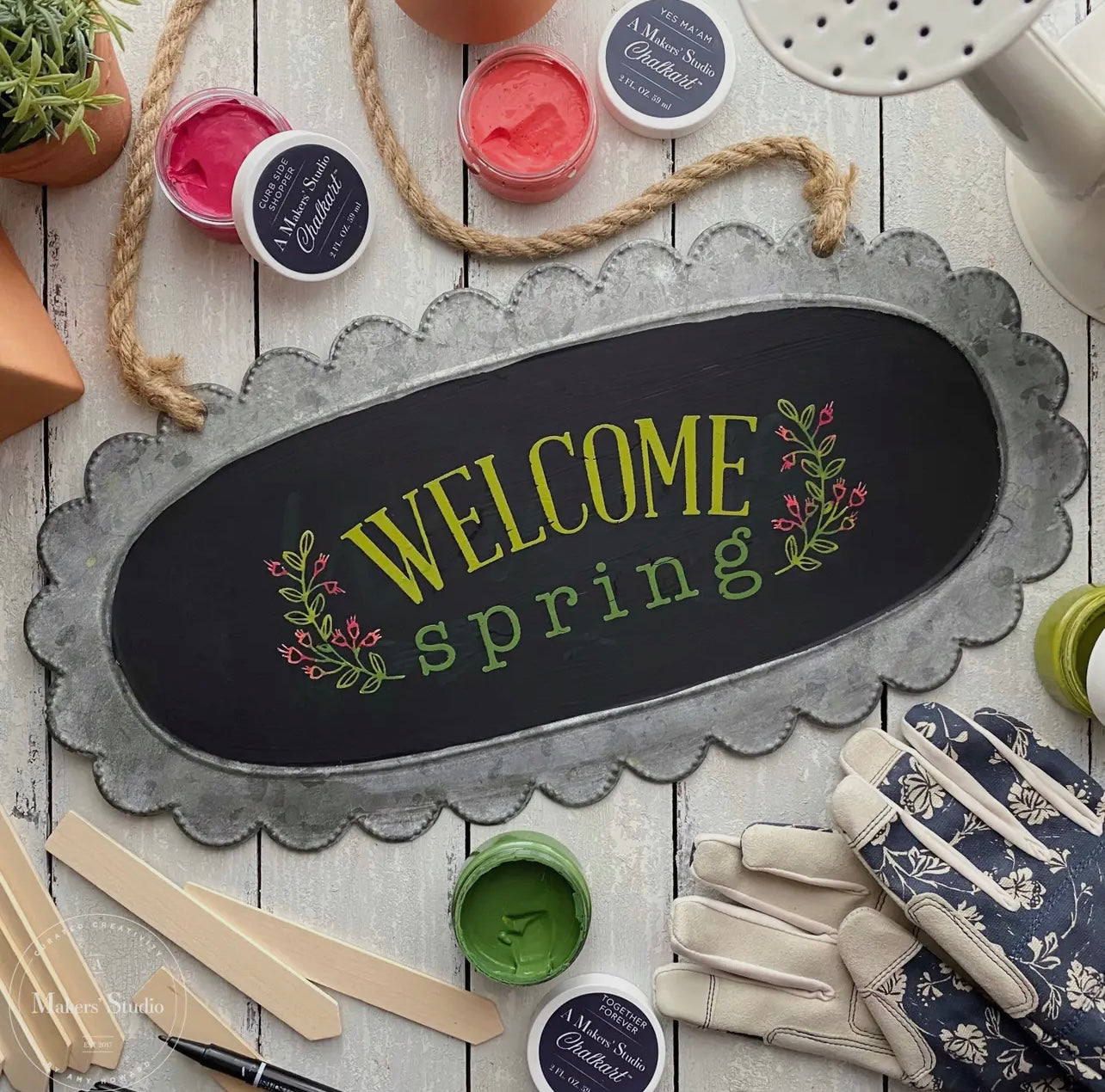 Makers Studio Adhesive Mesh Stencils