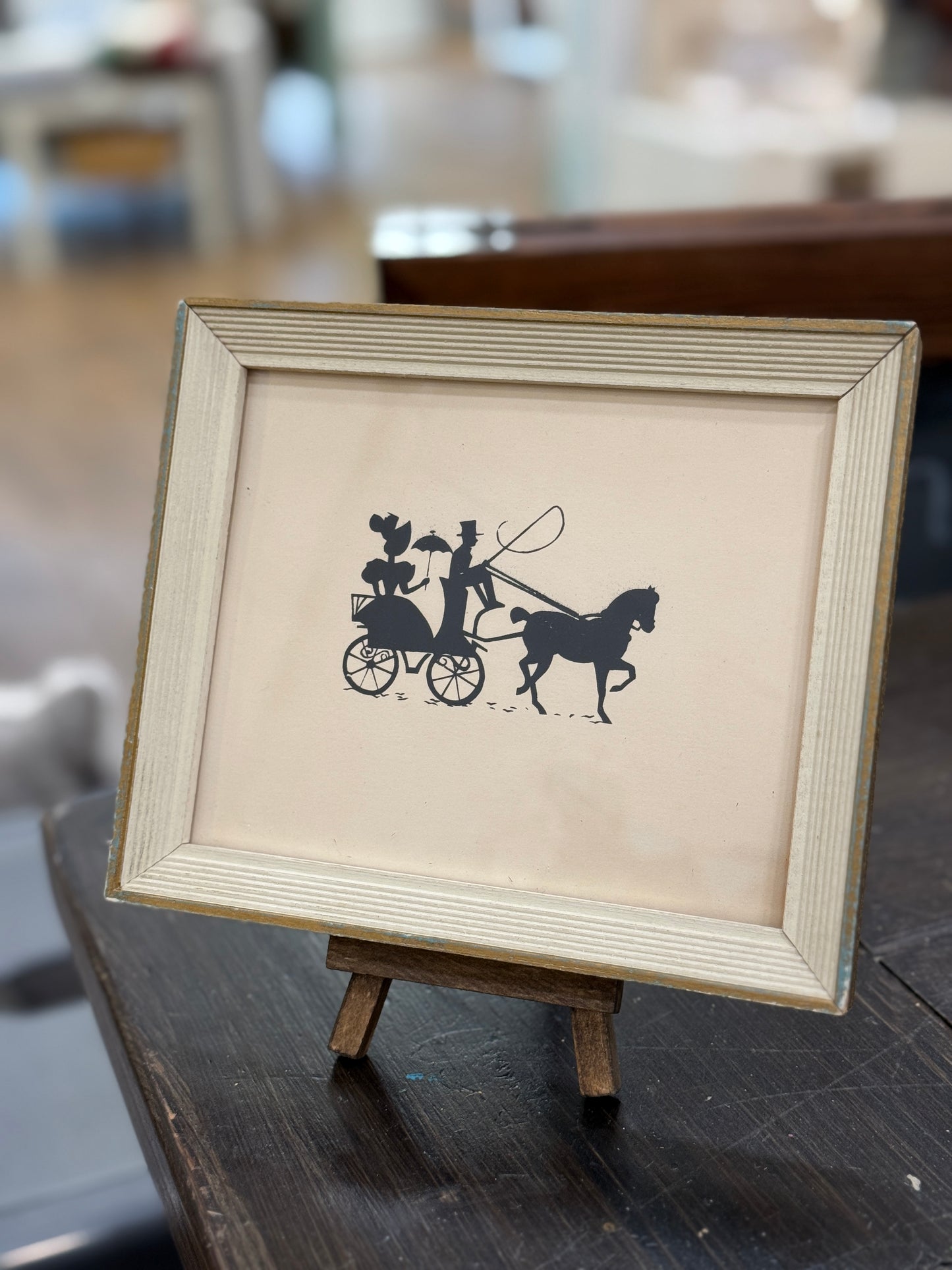 Carriage Ride Silhouette