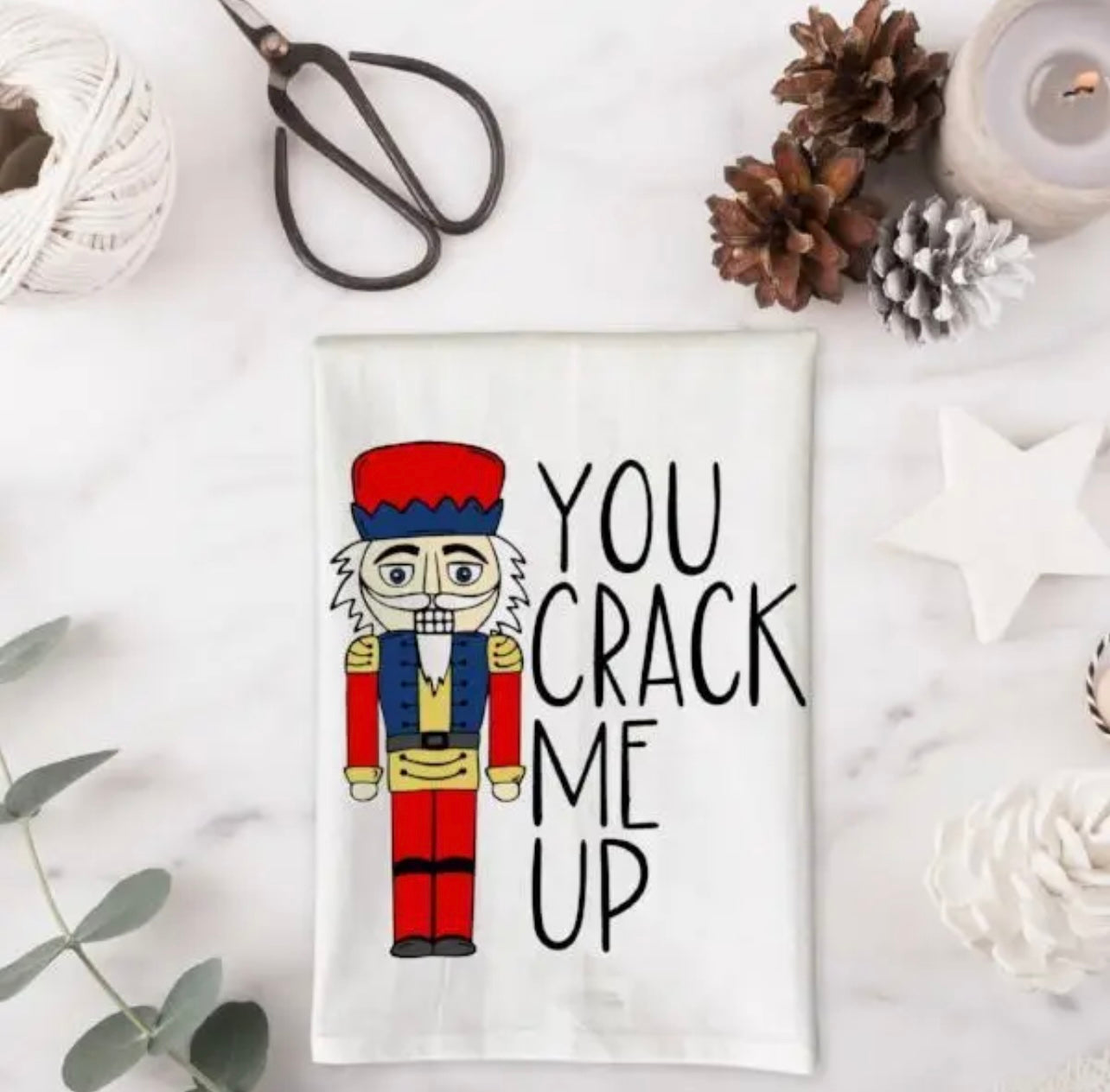 You Crack me Up Kitchen Towel