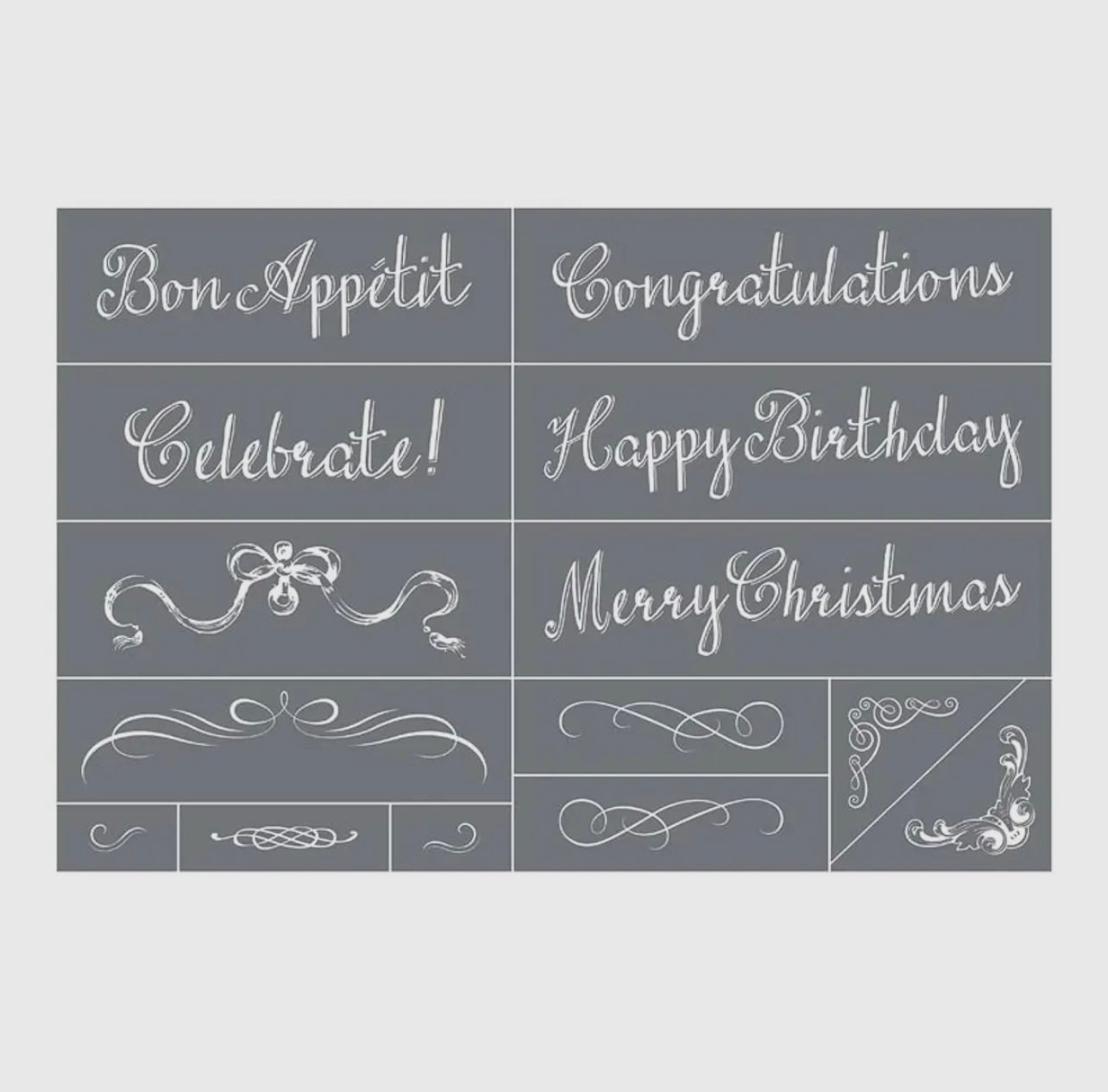 Makers Studio Adhesive Mesh Stencils