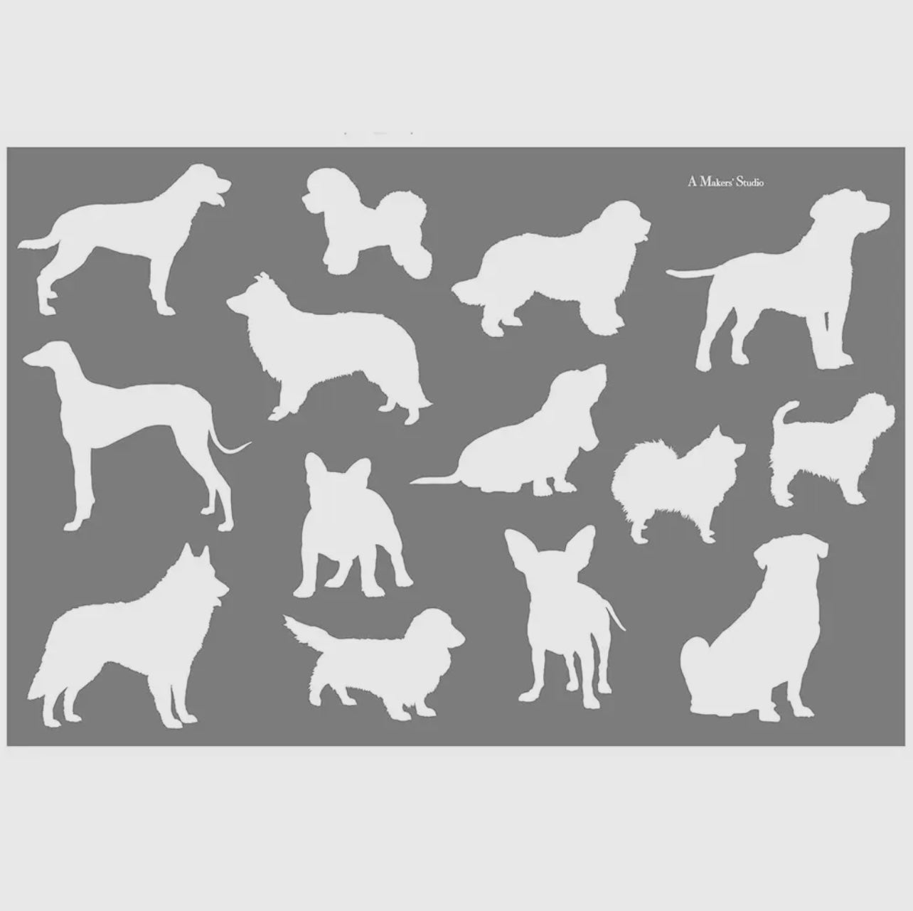 Makers Studio Adhesive Mesh Stencils