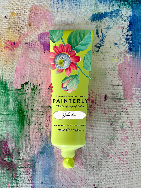 DIY Painterly Paint - Ghosted