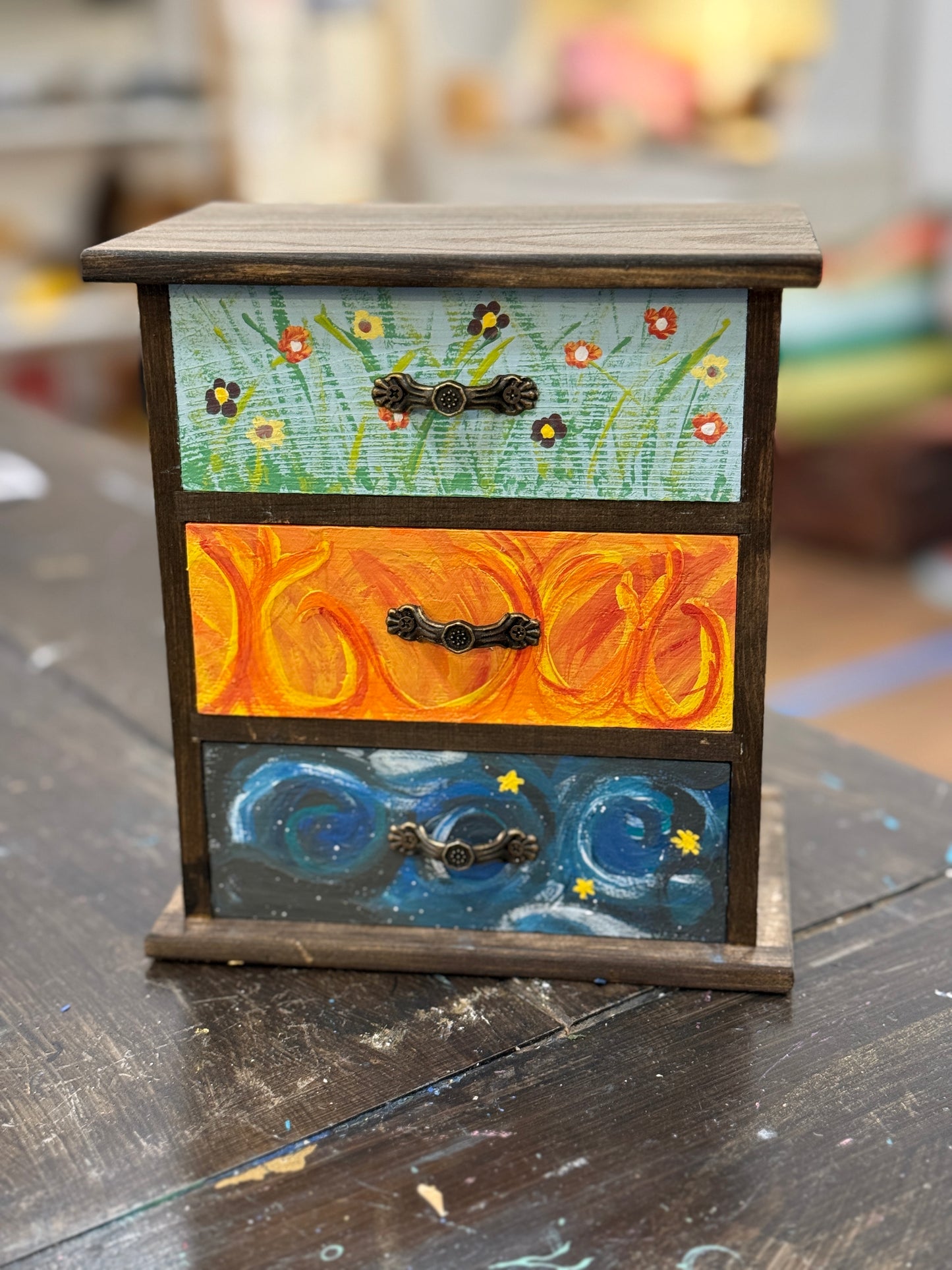 ACOTAR Feyre-Inspired Painted Chest Workshop - Thursday May 8