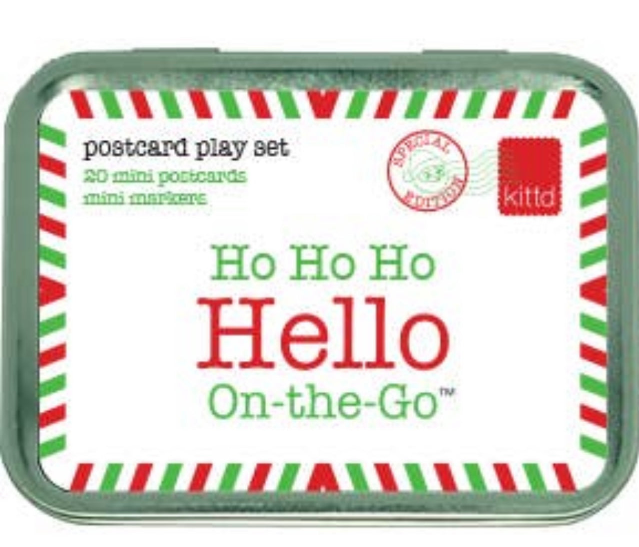 Ho Ho Ho Hello On-The-Go Travel Toy Postcard Play Set