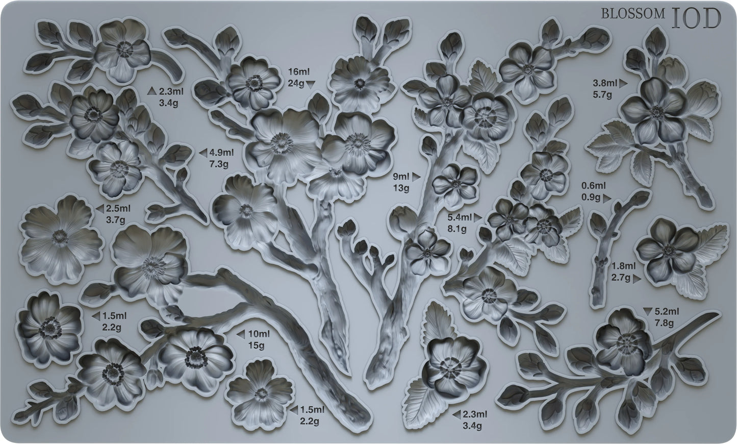 IOD Blossom Mould