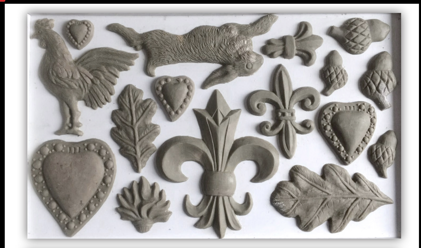 IOD Fleur De Lis Mould