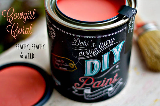 DIY Original Paint - Cowgirl Coral