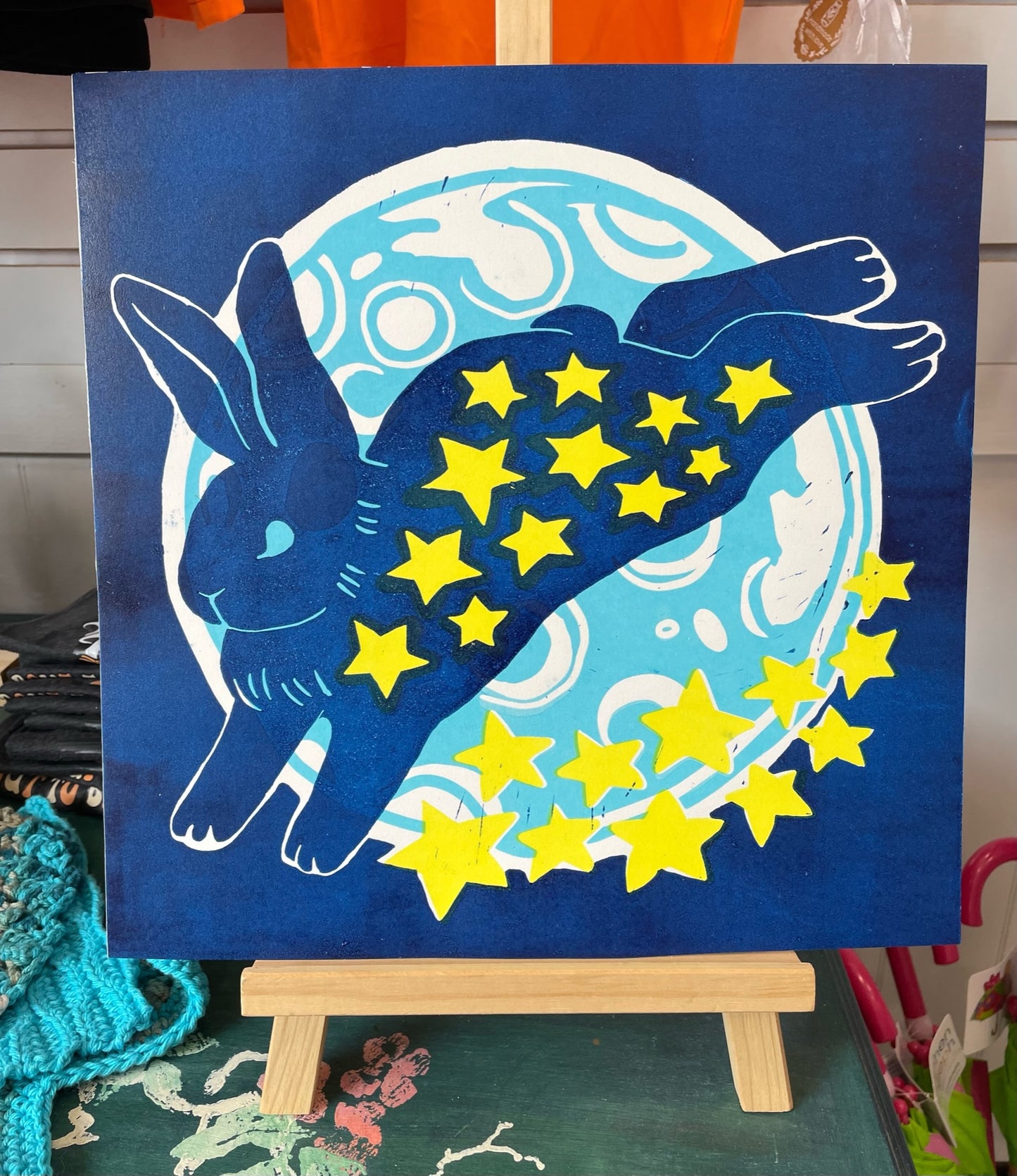 Moon Rabbit - Art Print