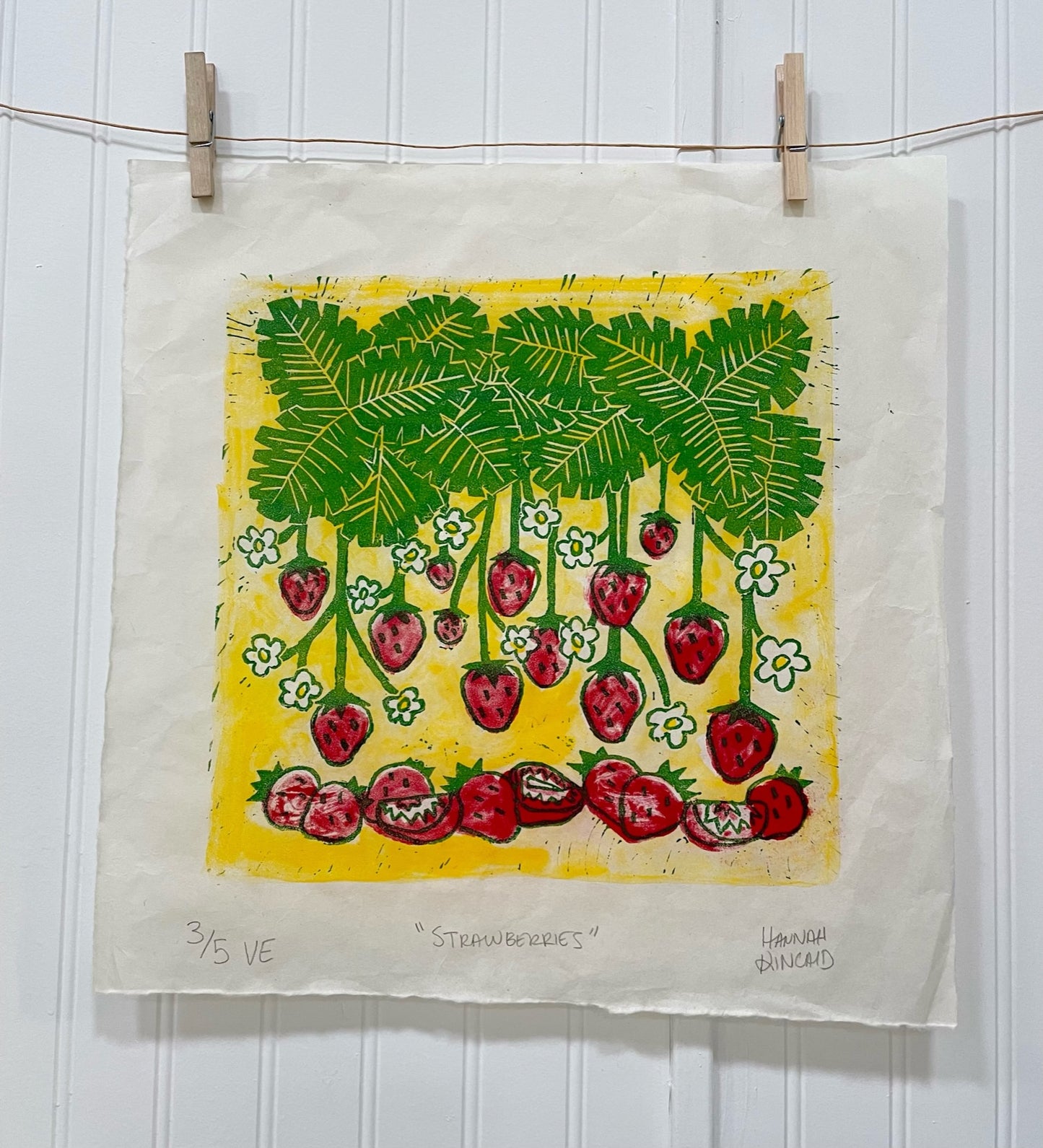 Strawberries - Art Print