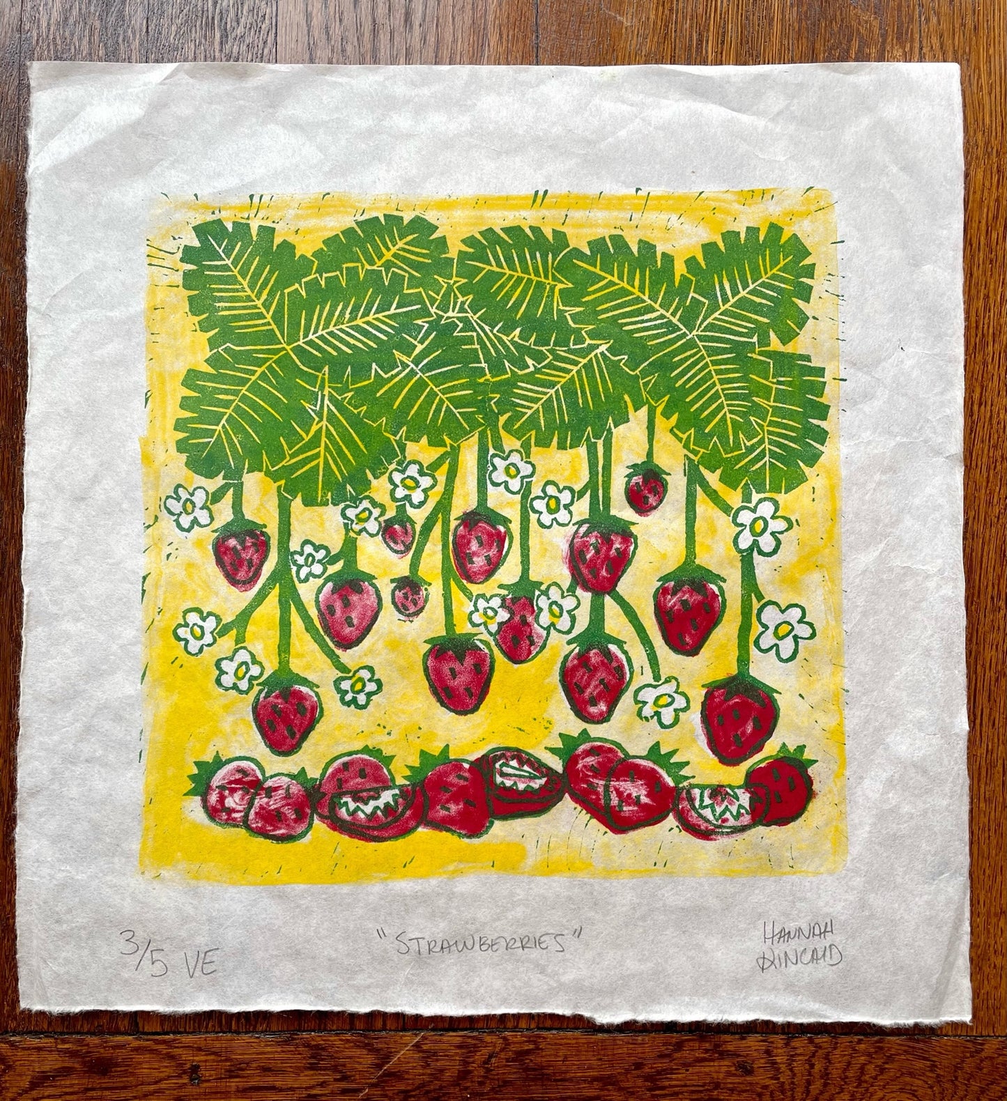 Strawberries - Art Print