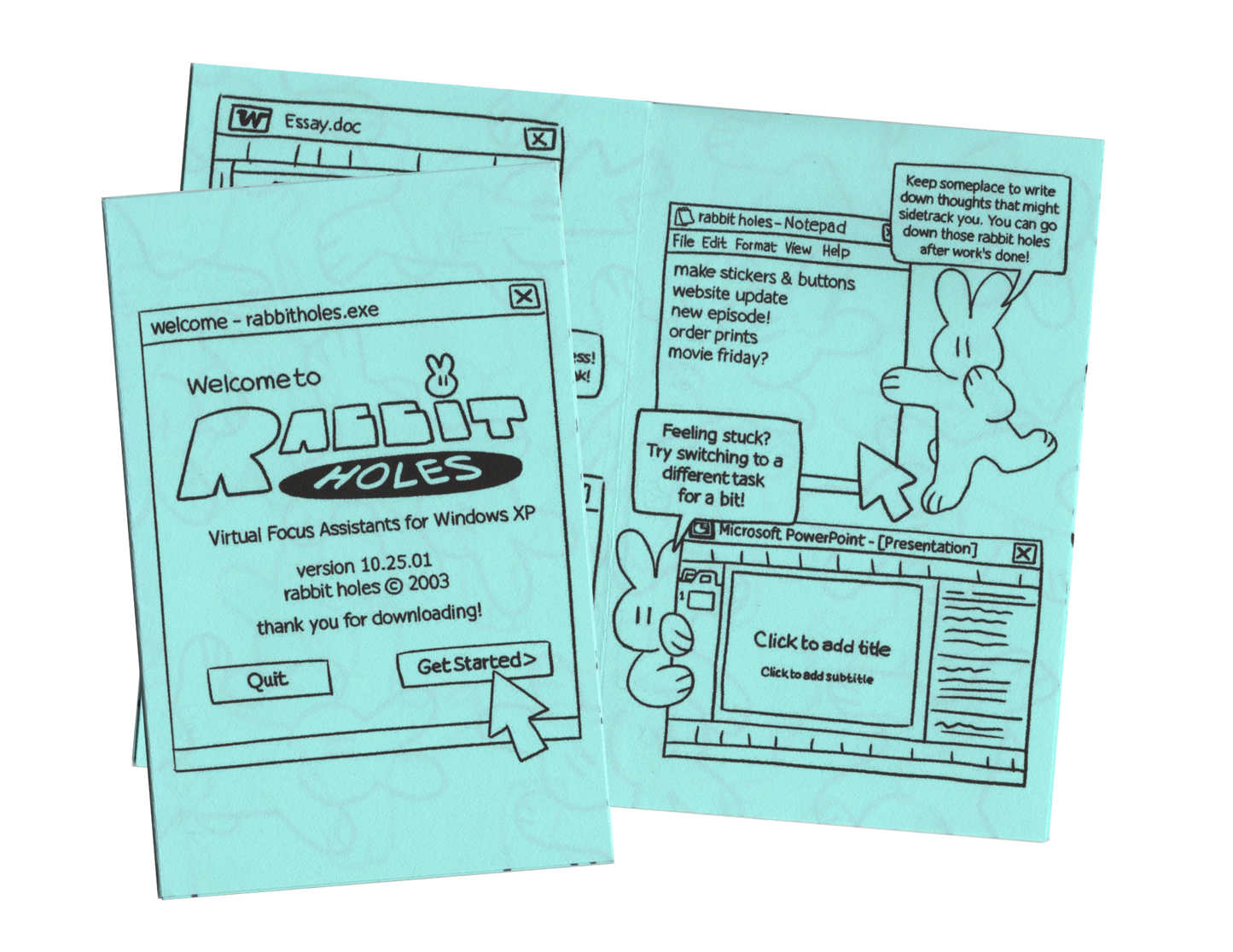 Rabbit Holes - Comic Zine