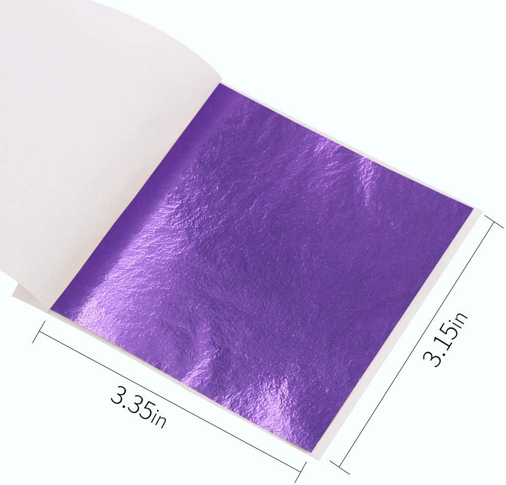 Metal Leaf in Purple