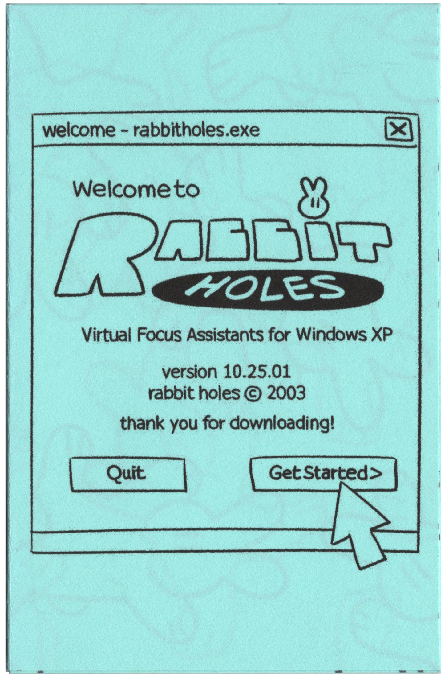Rabbit Holes - Comic Zine