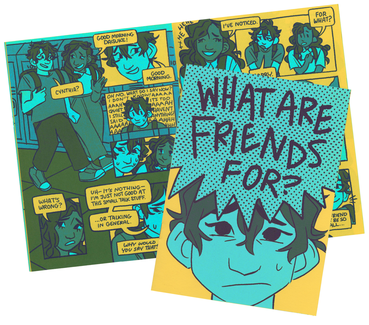 What Are Friends For? - Comic Zine