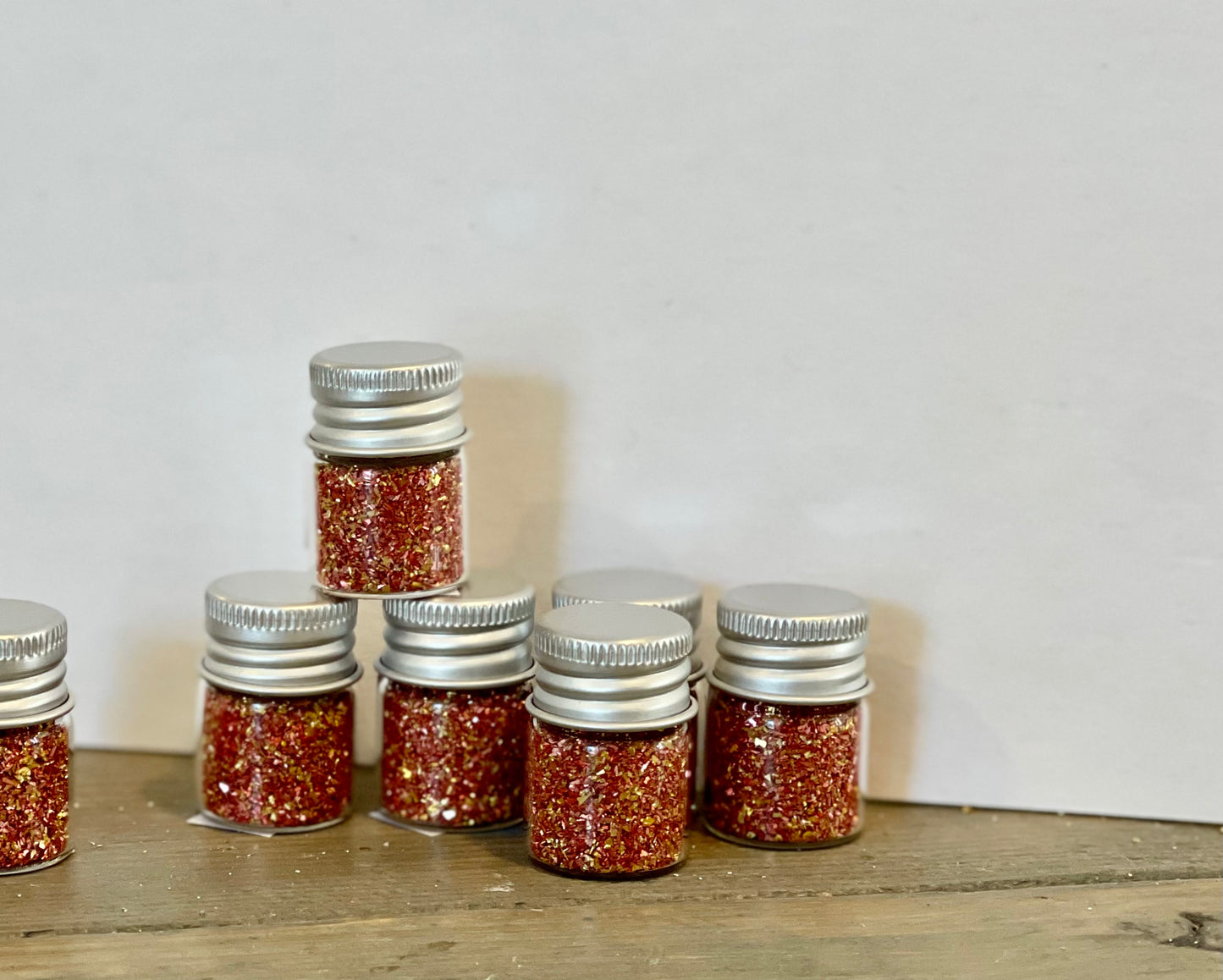 German Glass Glitter Rosengold Zurich