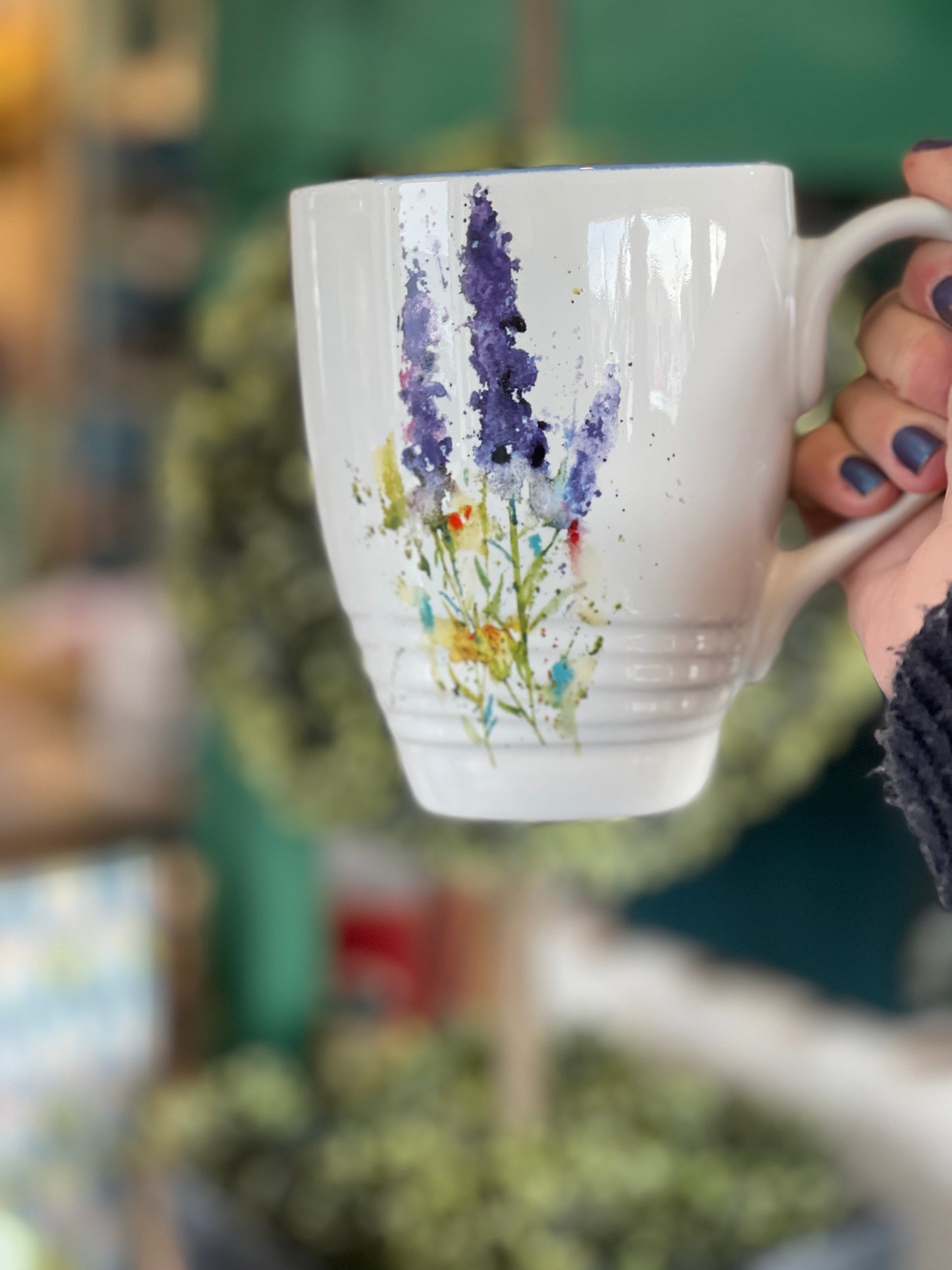 Lavender Boho Coffee Mug