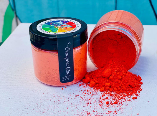 DIY Paint Making Powder - Orange U Glad