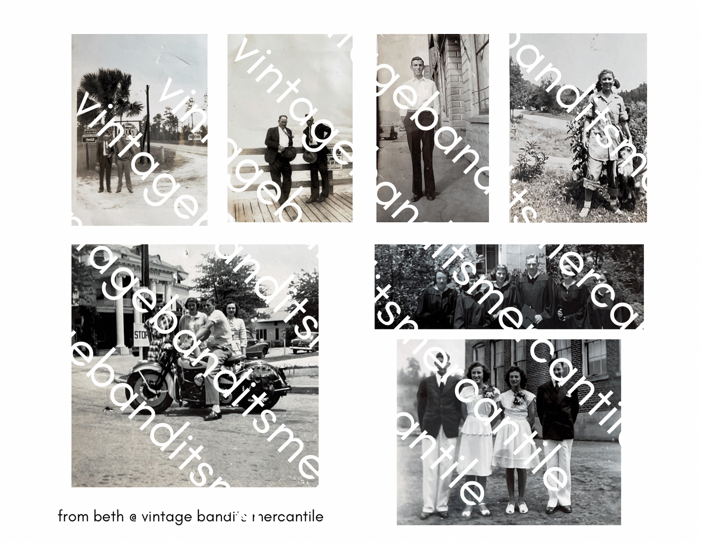 Vintage 1940’s photos- Digital File
