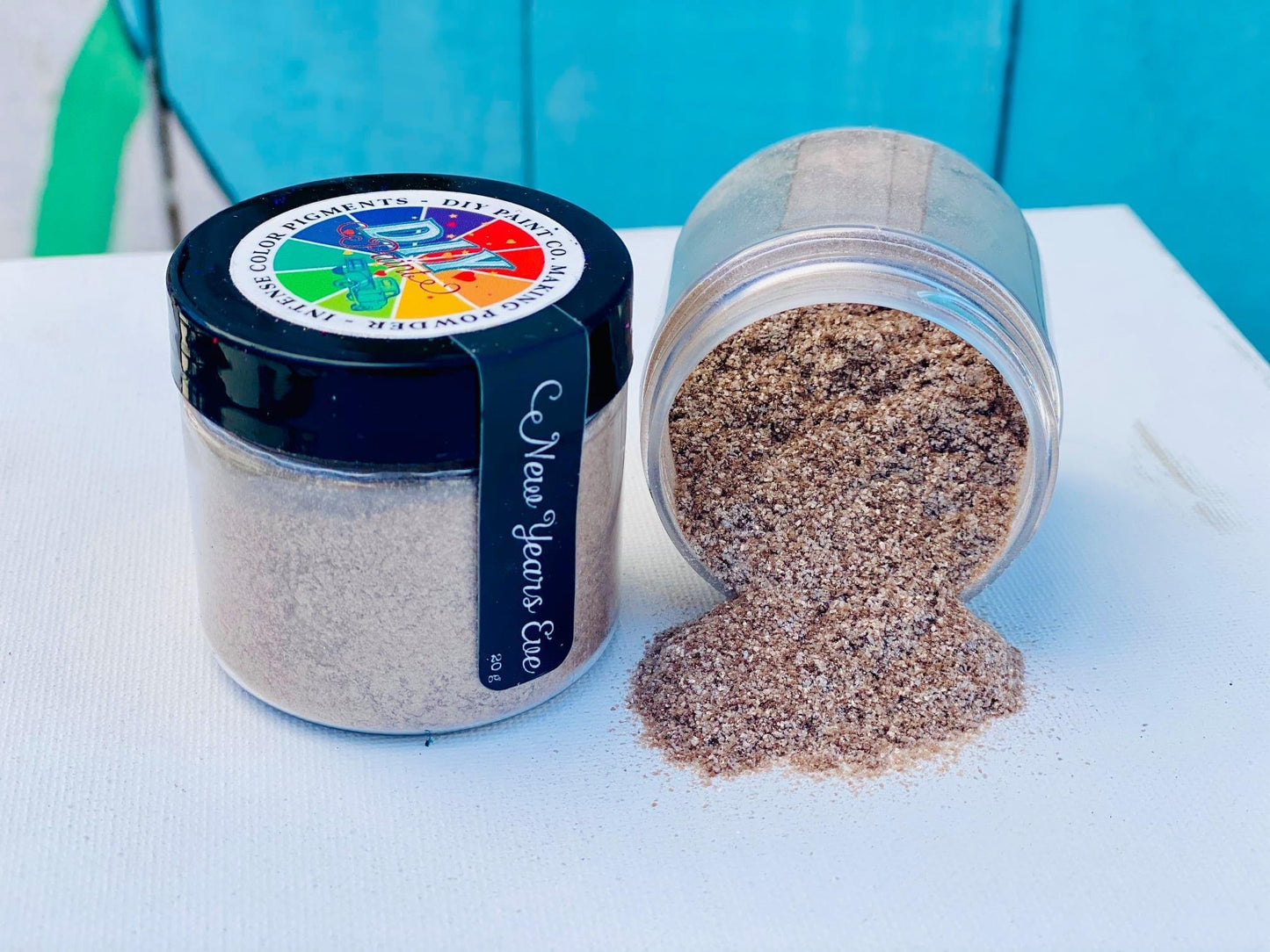 DIY Paint Making Powder - New Years Eve