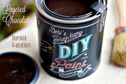 DIY Original Paint - Layered Chocolate