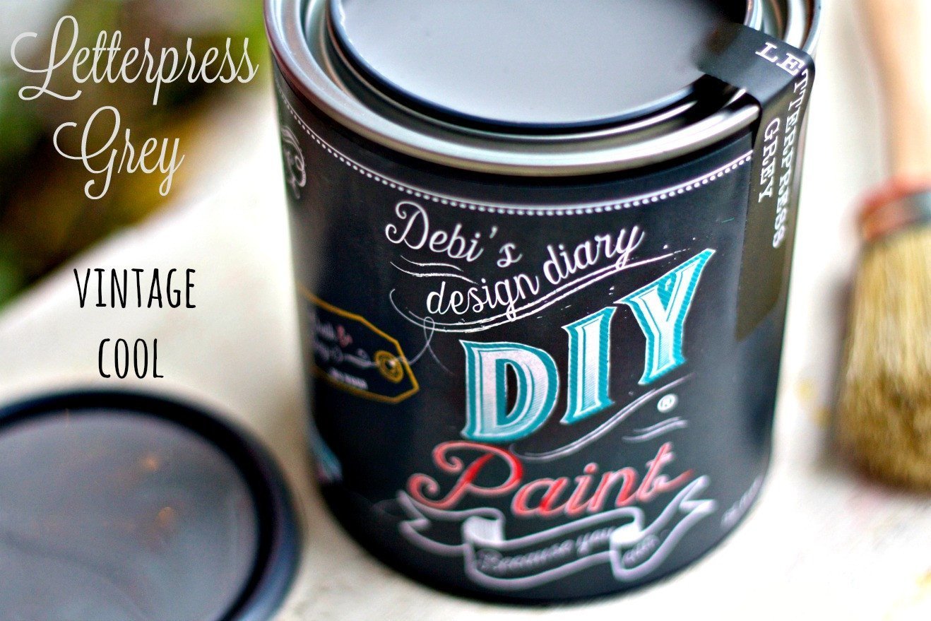 DIY Original Paint - Letterpress Grey