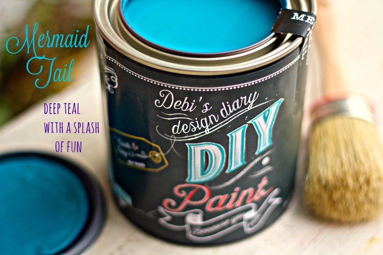 DIY Original Paint - Mermaid Tail
