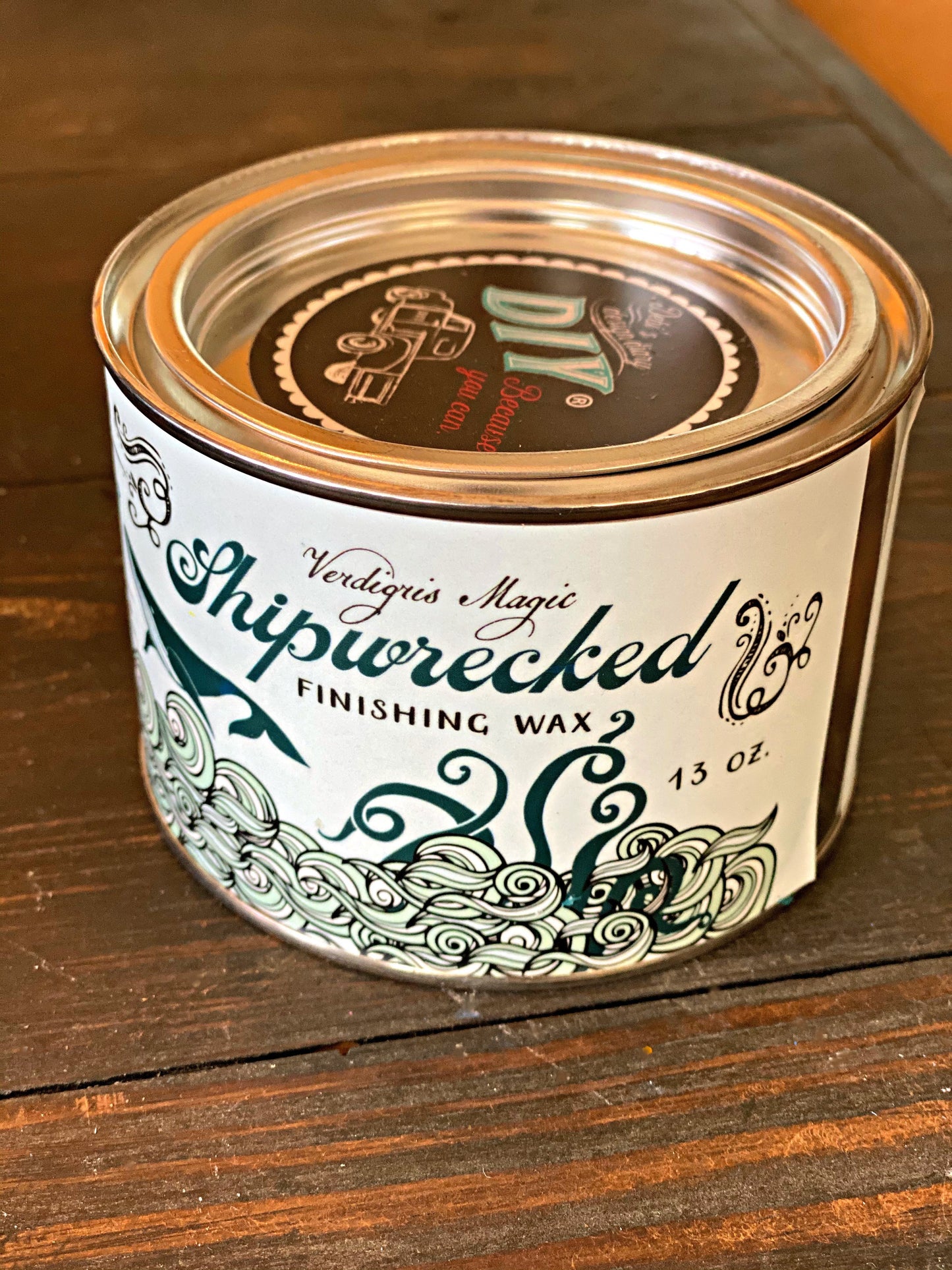 DIY Paint Verdigris Patina Wax AKA Shipwrecked