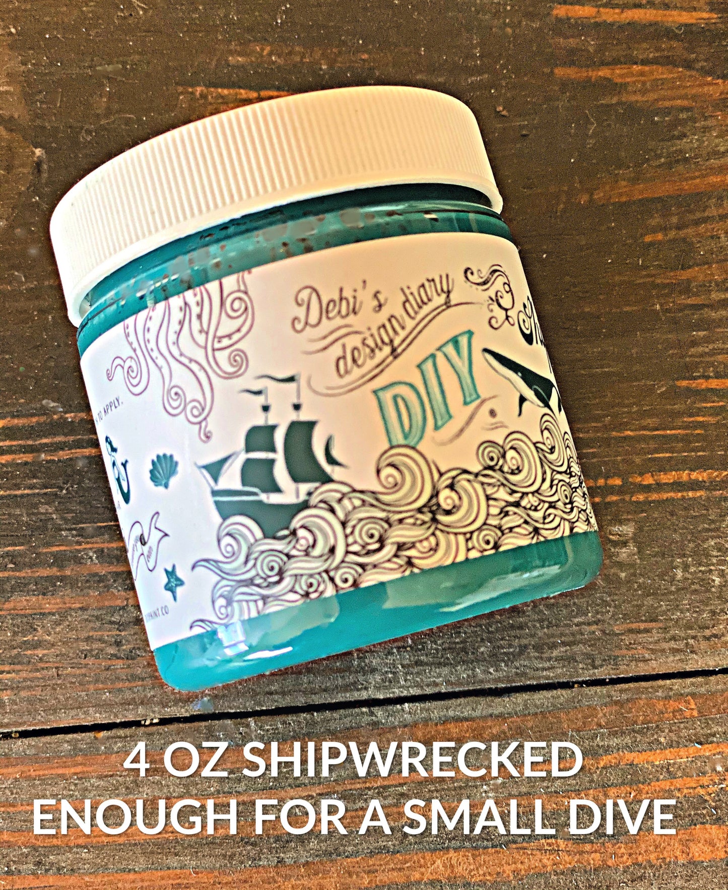 DIY Paint Verdigris Patina Wax AKA Shipwrecked
