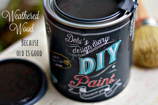 DIY Original Paint - Weathered Wood
