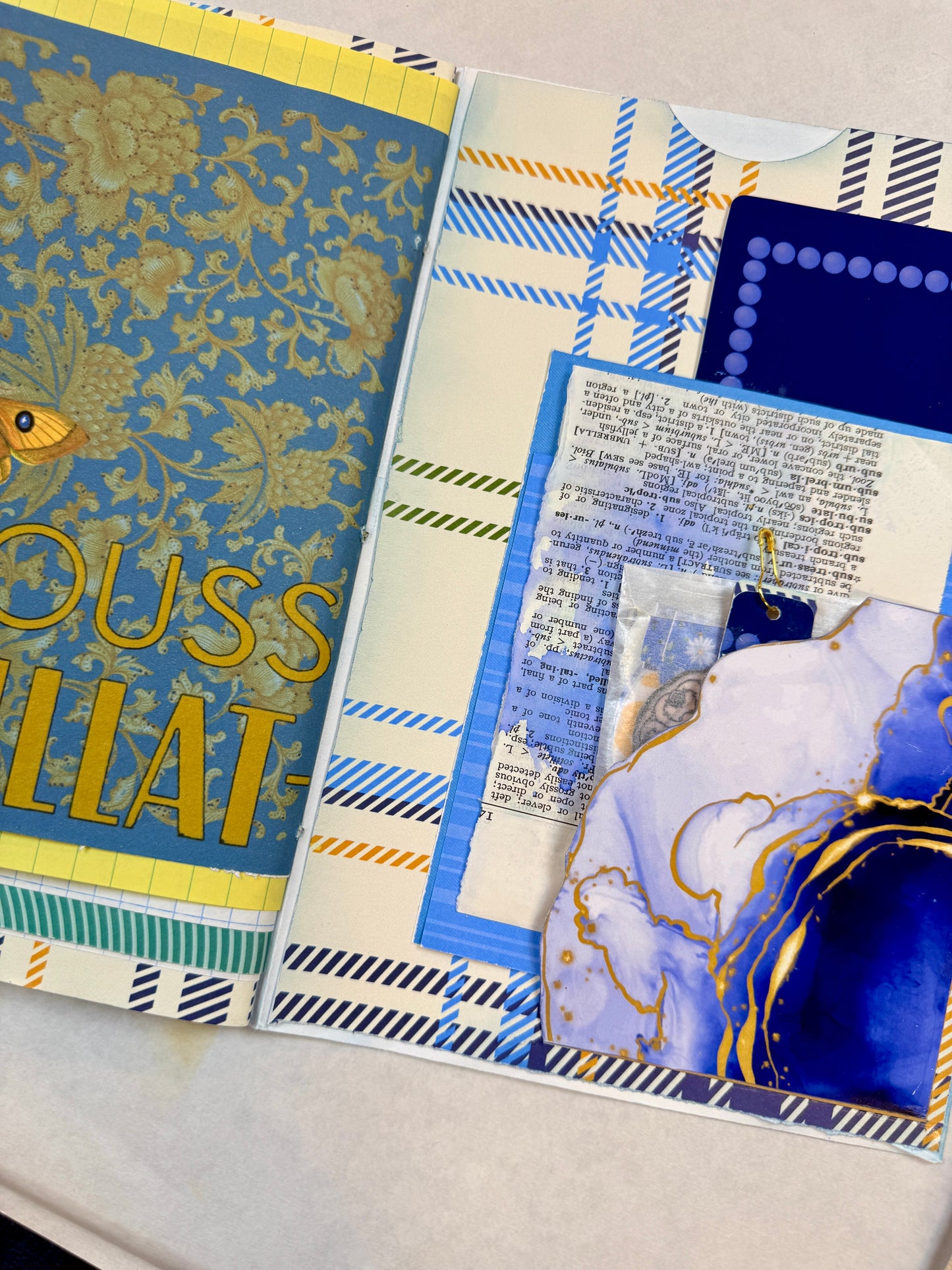 Into the Blue Folio