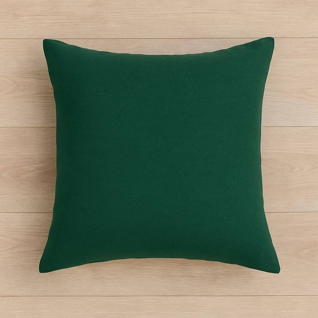 Loop Tufted Santa Claus Green 17" Throw Pillow
