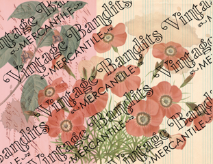 Floral Collage - Digital File