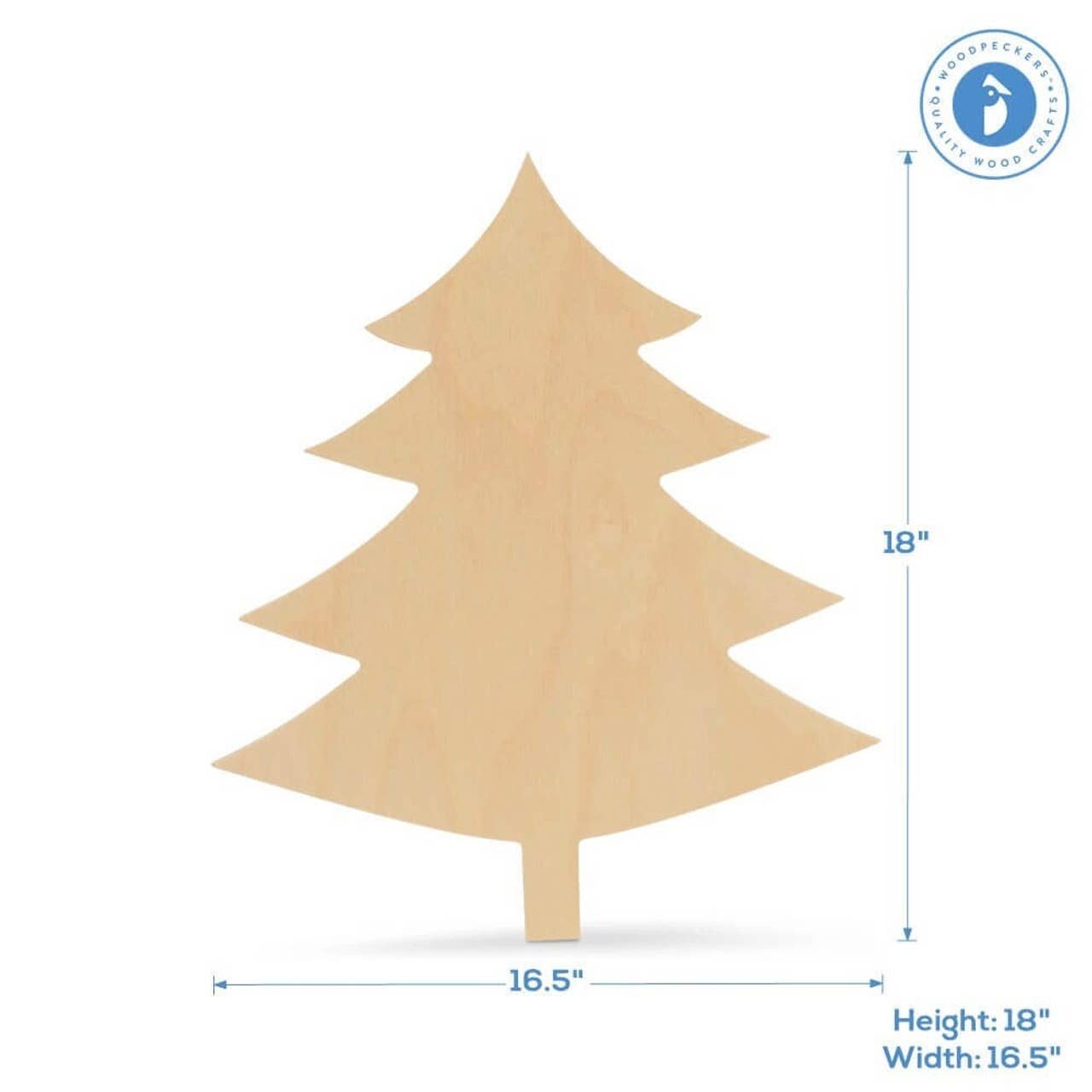 Wood Tree Cutout